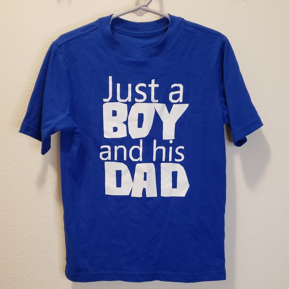 Boys Wonder Nation Blue shirt size XS